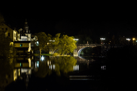 Weilburg bei Nacht